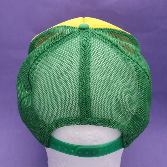 Mint Vintage Quinipissa Lodge BSA Nissin Rope Trucker Hat Mesh Snap Back Taiwan - Picture 6 of 9
